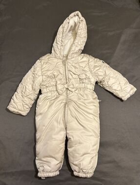 Kanz Cream Snowsuit 9 Months Very Good Condition